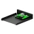 Gembird FDI3-U3C-01 Prednji PC Panel 3.5, USB 3.1 Tip A + Tip C port, Crni