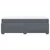 Vidaxl Box spring postelja z vzmetnico temno siva 80x200 cm žamet