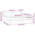shumee Box spring postelja z vzmetnico temno zelena 200x200 cm žamet