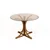 Hanah Home Boston trpezarijski sto 100 × 100 × 75 cm, orah