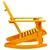 Vidaxl Vrtni gugalni stol Adirondack trden les jelke