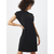 Womens modal dress black