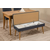 HANAH HOME Vina 02 1048 Atlantic Pine Dark Blue (Produživi trpezarijski sto, stolice i konzola (5 komada))