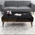Hanah Home Klub sto Valensiya 105x60??x34,6cm Šareni