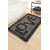 Lessentiel Maison Prostirka za kupatilo Love, 60x100 cm, Antracit