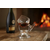Holder with brandy glass, made from glass, 350 ml - BarCraft