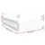 Vidaxl Box spring postelja z vzmetnico temno modra 160x200 cm žamet