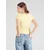 VERO MODA Majica VMCHLOE svetlo rumena