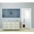 Slika temno modri cvet Mandale - 80x40