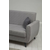 ATELIER DEL SOFA Sofa trosed Zaden Light Grey