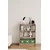 Hanah Home polica za knjige Bili3 80, 80 cm, hrast Sonoma