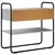 Konzolna stolica Siva Sonoma 80 x 40 x 75 cm Konstruirano drvo