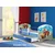 Deciji krevet ACMA II 140x70 F + dusek 6 cm BLUE3