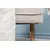 Venture Design Tabure Boom 90x70x49 cm bež in zlat