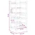 Stalak za vino Prirodna 32,5 x 29,5 x 72 cm Bambus