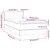 Vidaxl Box spring postelja z vzmetnico črn 90x190 cm blago