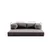 Atelier del Sofa Dvosed Via Con, 200x100x80 cm, Smeđa boja