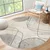 Bež pralna okrogla preproga o 80 cm Simple Lines – Mila Home