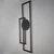 Wallity Zidna dekoracija Trident-APT431MS, 32x85 cm, 1.5 mm, Crna
