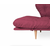 ATELIER DEL SOFA Nina Daybed Dark Red GR105