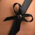 Strict Bondage Harness z mašnjami M/L, črn