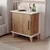 Hanah Home noćni ormarić Adela, 55 cm, atlantski bor / beli