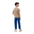 Jack & Jones Junior Majica Jess svetlo rjava