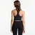 Modrček adidas x entire studios Optime Training Medium Support Bra Tank Black L