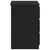 Stol s ladicama Crni hrast 140 x 50 x 76 cm Konstruirano drvo