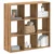 Regal za knjige boja artisian hrast 102x32x102 cm drveni