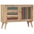 Vidaxl Komoda 100x30x75 cm trden mangov les