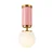 Opviq luster Moira-20205-H, 1 × E27, roze