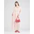 VERO MODA Obleka VMCamille roza