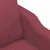 4-dijelni set sofa s jastucima crvena boja vina od tkanine