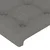 LED uzglavlje tamnosivo 100x5x118/128 cm od tkanine