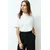 Trendyol Milla Ženska majica TWOSS24TS00074, Bela