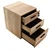 Hanah Home Komoda 45x63x51cm Hrast