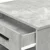 Radni stol s ladicom i policom beton sivi 102x62x77,5 cm