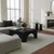 Hanah Home Klub sto Collesium, 80x37x80 cm, Crni
