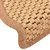Vidaxl Samolepilne preproge za stopnice 15 kosov 65x21x4 cm sisal