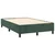 Vidaxl Box spring postelja z vzmetnico temno zelena 120x200 cm žamet