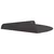 Lebdeća polica s policom s pohranom 4 pcs Crna 30 x 30 x 2 cm