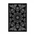 Plakat hipnotična Mandala v črnobeli varianti - 60x90 no frame