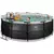 EXIT Toys Frame Pool O 427 x 122 cm - Black Leather Style