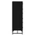 Kreveta Crni hrast 35 x 37 x 117 cm