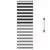 Zavjesa zebra crna 90x230 cm širina tkanine 85,9 cm poliester