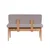 Hanah Home Trpezarijska klupa Vina Bank 110x85x40cm Bež-Lavanda