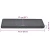 Prostirke za stepenice 30 kom 65x21x4 cm tamno sive pravokutne rubove
