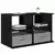 Stalak za TV s ladicama Crni hrast 79 x 40 x 48 cm