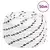 Pleteni brodski konop bijeli 20 mm x 50 m poliesterski